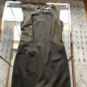 Antonio Melani Sheath Dress with Suede Detail